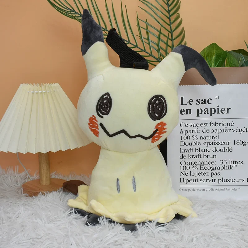 Pokemon Plush Backpack – Pikachu, Snorlax, Eevee, Mimikyu, Mew, Gengar, Charizard, Piplup & Slowking Toy Doll Gift for Kids