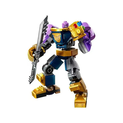 76270/76302 Superhero Building Blocks — Avengers Thor, Iron Man & Thanos Action Figure Model Toy