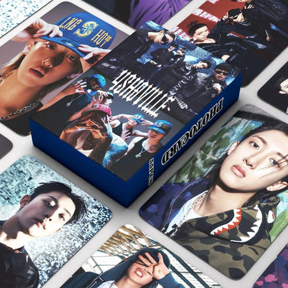 55PCS LNGSHOT Kpop Lomo Cards - Jay Park Album Photocards Stickers & Fan Collection Gift Set