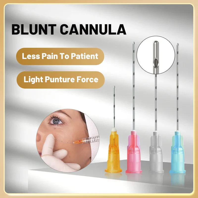 Korea Fine Micro Blunt Cannula Needle – 14G 90MM Blunt Tip for Hyaluronic Filler