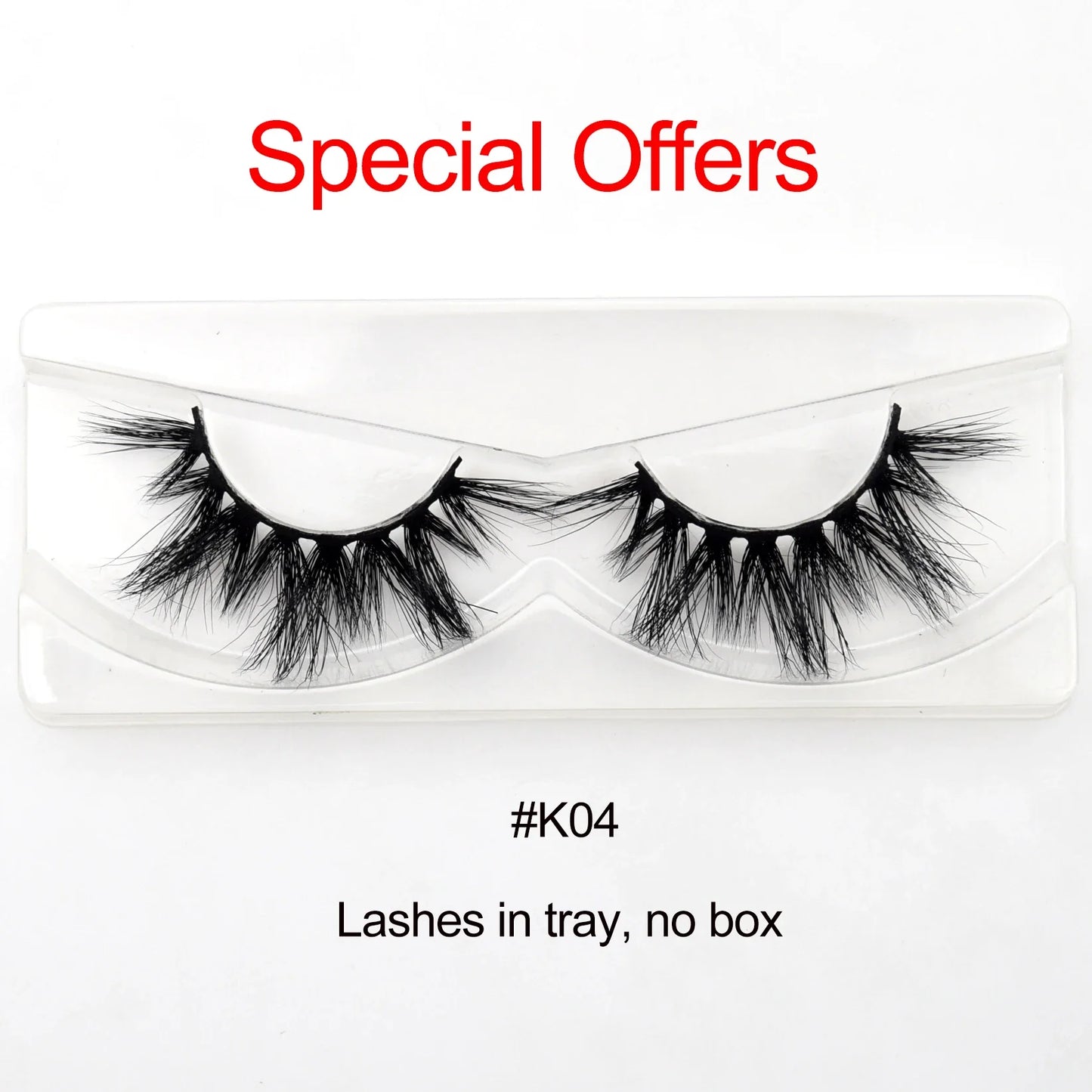 Visofree 3D Mink Eyelashes – 30/40/100 Pairs Handmade Full Strip Lashes with Tray, Cruelty-Free False Lashes for Makeup