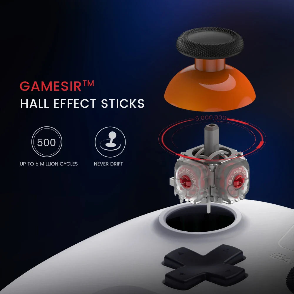 Gamesir Nova Lite Bluetooth Gamepad Controller | PC, Switch, Android, iOS with Hall Effect Joystick
