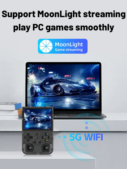 ANBERNIC RG353V RG353VS Handheld Game Console: 3.5'' IPS Screen, HDMI Output - Android Linux OS, Built-in Retro Emulator Player, Perfect Gifts for Gamers!