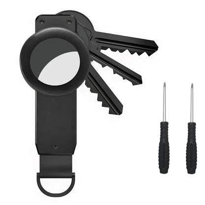 Compact Key Organizer – Minimalist Metal Key Holder for 2-6 Keys, Secure Keychain Case