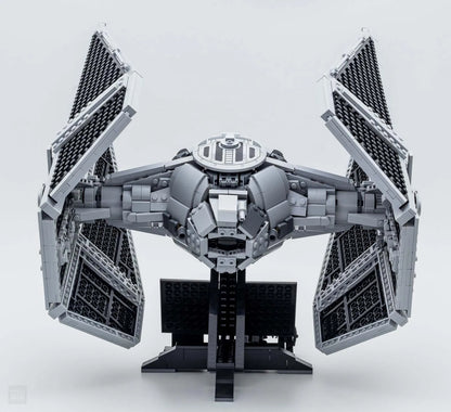 TIE Interceptor Starfighter Model Kit – 1931PCS Building Set with TIE Pilot Minifigure, Collectible Display Set for Creative Gifts and Decor