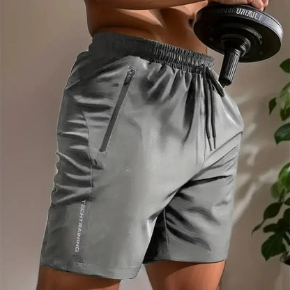 UETEEY Men’s Summer Shorts — Gym, Running & Fitness Quick-Dry Workout Pants