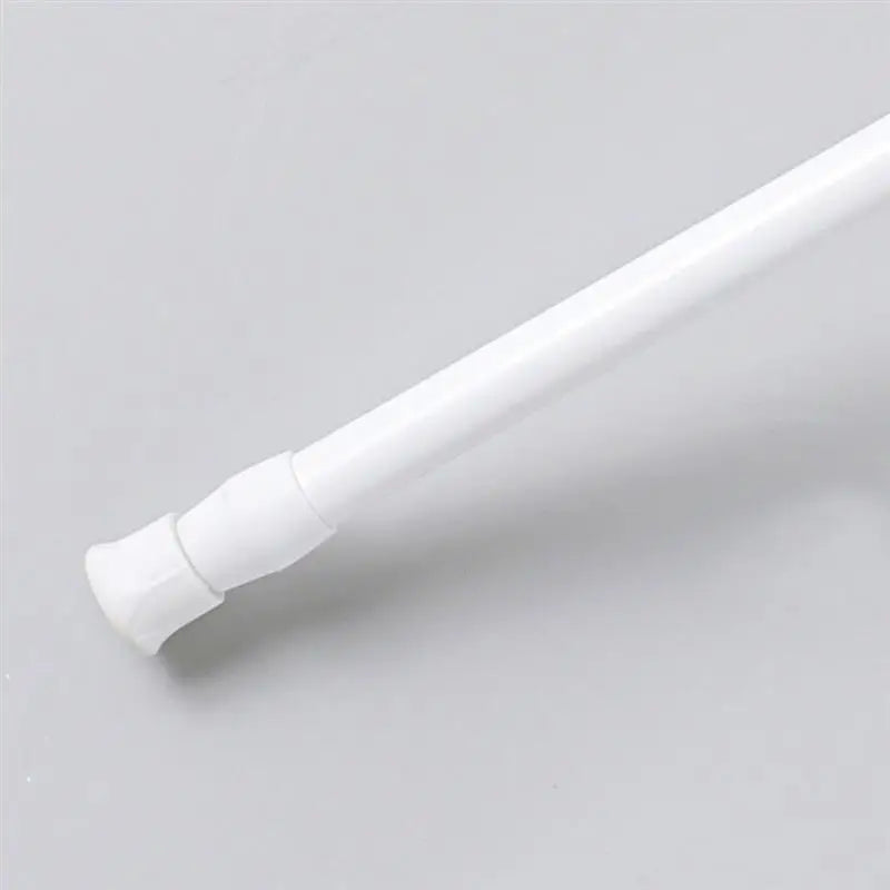 30-110CM Telescopic Curtain Pole - Multi-Purpose Spring Loaded Extendable Tension Rod for Net, Voile, and Curtain Rails