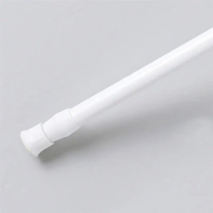 30-110CM Telescopic Curtain Pole - Multi-Purpose Spring Loaded Extendable Tension Rod for Net, Voile, and Curtain Rails