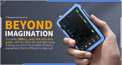 FNIRSI DSO510 DSO152 DSO153 Mini Handheld Digital Oscilloscope | 2-in-1, 48MS/s, 10MHz Bandwidth for Electronic Repair