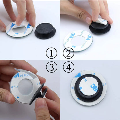 2pcs 360° Adjustable Car Blind Spot Mirrors – HD Convex Rear View Mirror for SUV & Parking
