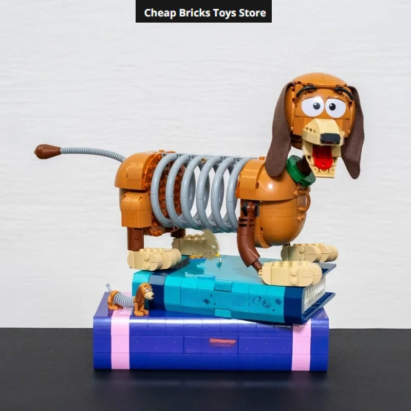 Dog Bookends Building Block Set - 1311-Piece Adult Model Kit Movie Character Collectible Gift