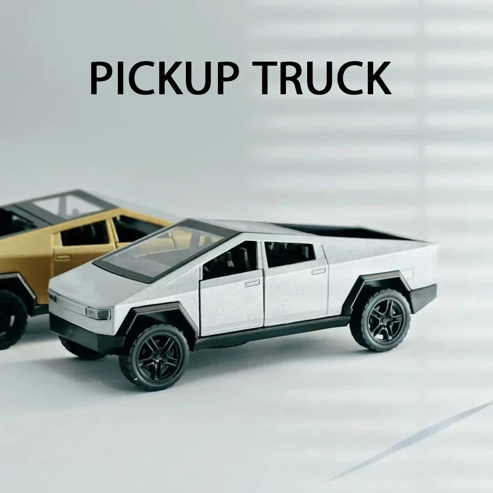 1:36 Alloy Diecast Collection Truck – Metal Simulation Pickup Toy Car for Kids, Boys Christmas Gift