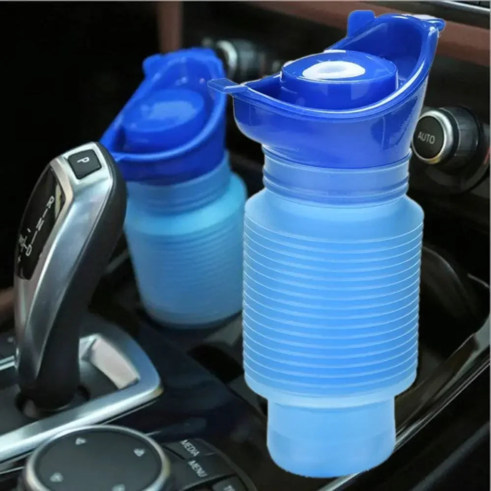 Ansblue 750ML Portable Mini Toilet Urine Bag - Foldable and Compact for Travel, Camping, and Hiking, Suitable for Women, Men, and Children