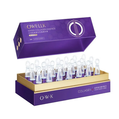 Collagen Ceramide Serum 30pcs – Hyaluronic Acid Anti-Aging Whitening Repair Skin Care Set