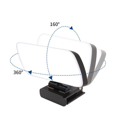 Video Conference 6500K Portable LED Light Cube – Laptop Webcam Light for Zoom Calls, Live Streaming & Video Lighting
