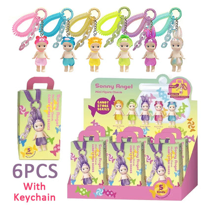 S Angel Little Angel Doll – Candy House Series Blind Box Keychain Pendant, Handmade Gift