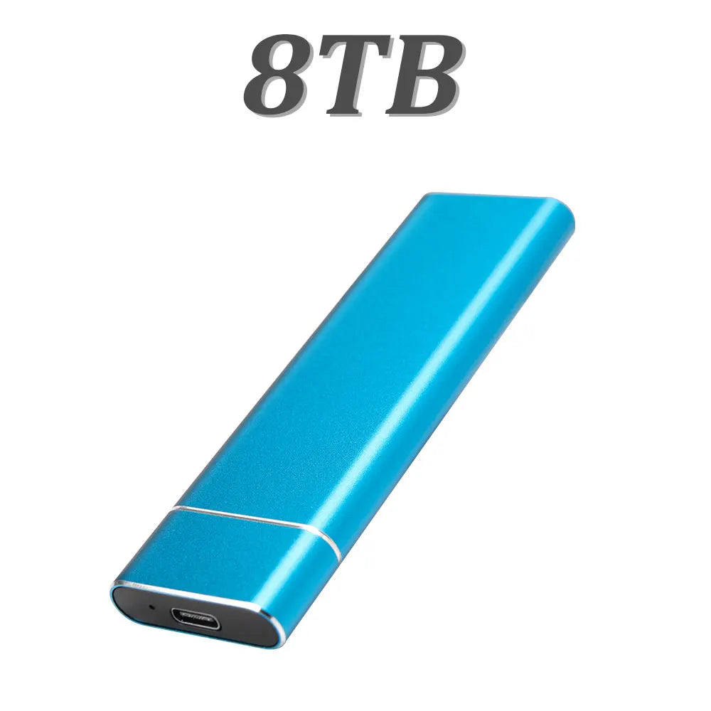 High-Speed Portable SSD – 2TB/4TB External Solid State Drive, Large Capacity Fast Data Storage USB Efficient Backup Hard Drive