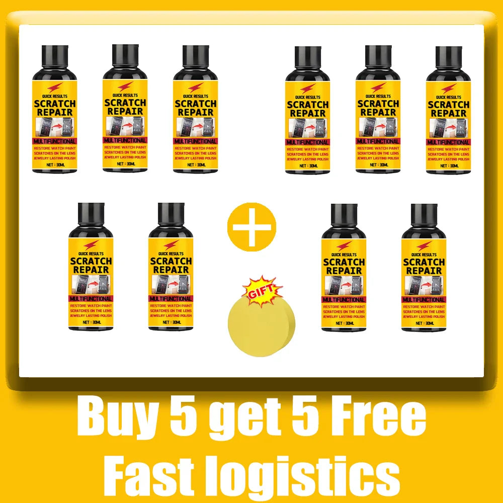 Glass Scratch Repair Paste – Polishing Paste for Windshields, Bathroom Glass, and Windows