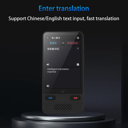 Portable S85 Language Translator Device – 138 Languages, Voice & Video Recording, Offline Translation Support
