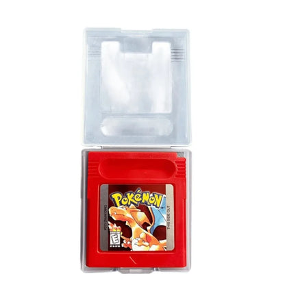 Pokemon GBC Game Cartridge - 16-Bit Video Game Card in Red, Blue, Crystal, Gold, Silver & Yellow Versions