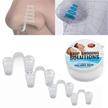 Anti-Snore Nose Clip – 1/2/4/8pcs Sleep Aid Apnea Breathe Device to Stop Snoring