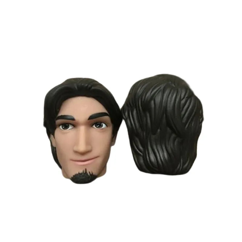 1/6 Vintage Doll Heads – Mermaid & Princess Super Model for 30cm Male & Female Dolls, Birthday Gift for Kids