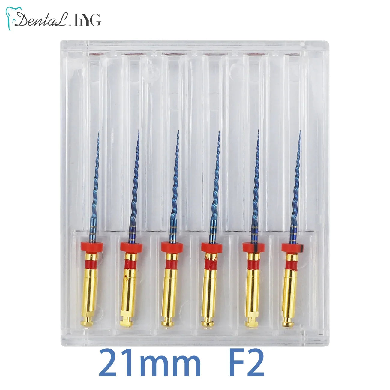 Dental SX-F3 Blue Nitinol Rotary Files – Endodontic Root Canal Engine Tool for Dentistry