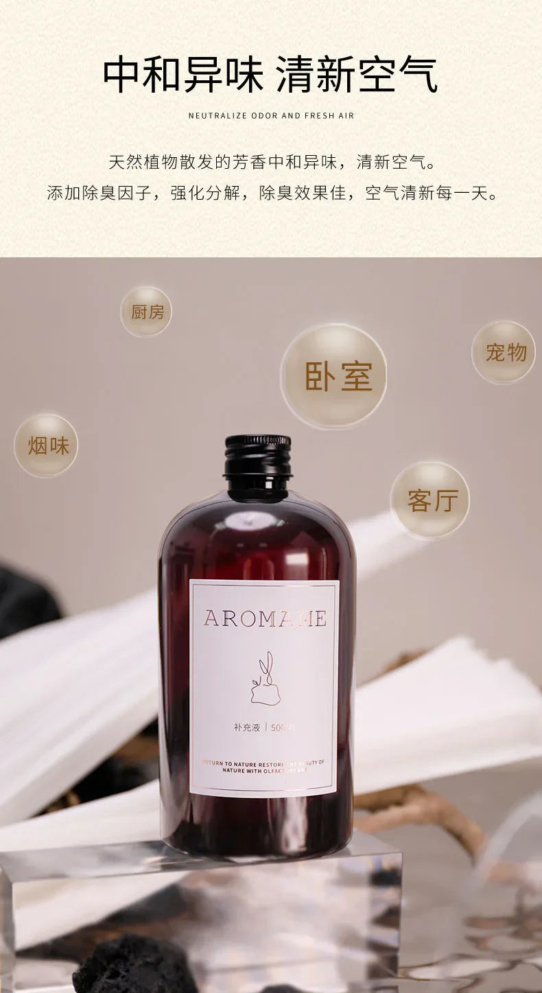 Hotel Series Aromatherapy Reed Diffuser Refill – 1000ml/500ml Essential Oil Replacement, Hilton Ritz Carlton Lavender Scent