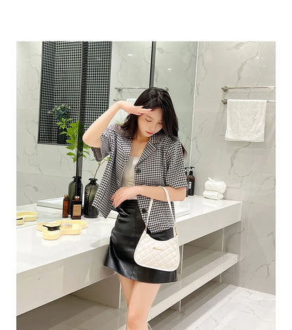Embroidered Armpit Handbag – New Radis Women's Fashion Versatile Shoulder Bag