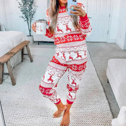 Mommy and Me Christmas Pajamas Set 2023 - Soft & Cute 2-Piece Sleepwear for Family, Adults & Kids Xmas Outfits