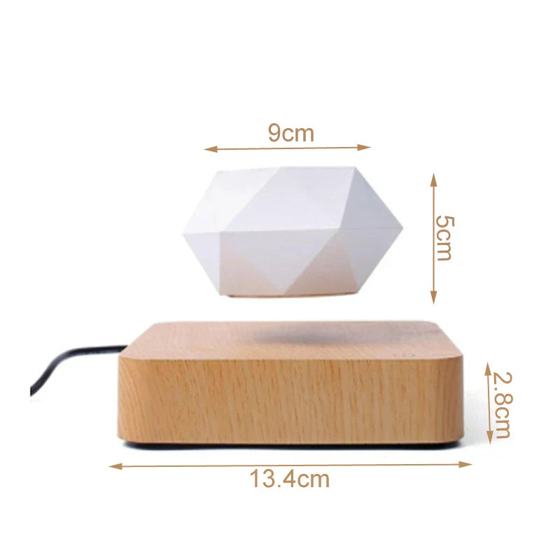 Levitating Air Bonsai Pot – Magnetic Floating Rotating Planter for Home Décor (Without Plants)