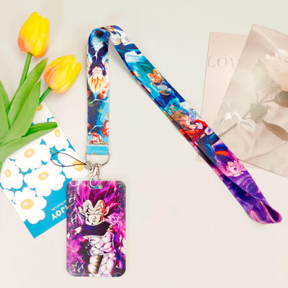 Dragon Ball Anime Lanyard – Credential Holder for Key, Card, Badge & Gym Keychain Accessories Gift