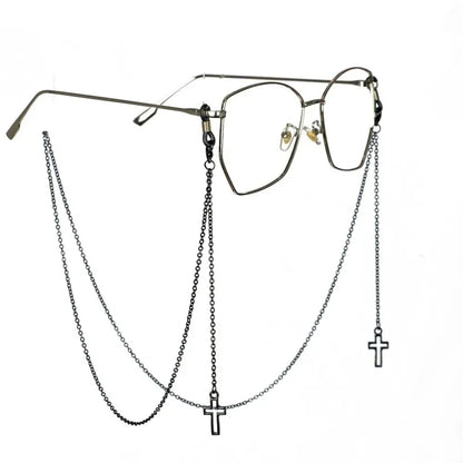 Women Pearl Star Eyeglass Chain - Fashion Beaded Sunglasses Holder Neck Strap For Reading Glasses