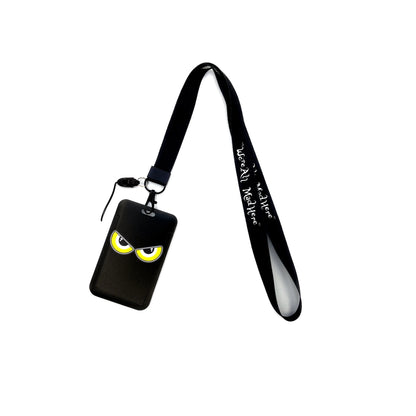 Gamer ID Card Holder Lanyard — Cool Credential Neck Strap & Badge Keychain for Men & Women