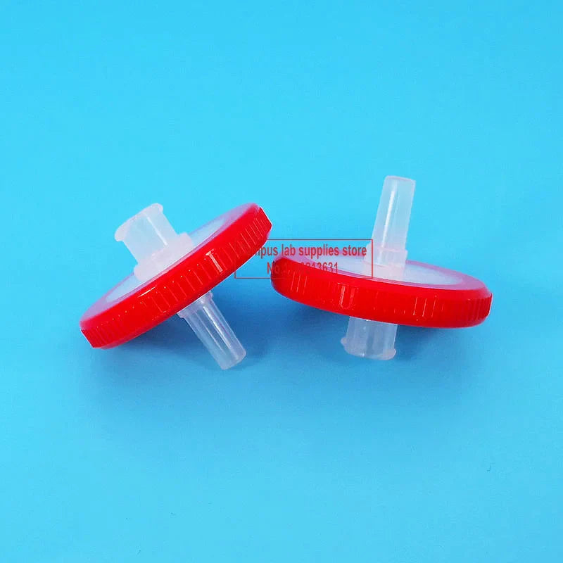 100PCS/Box Lab Syringe Filters — 13mm/25mm MCE, Nylon, PTFE Membranes, 0.22µm or 0.45µm Needle Filter for Laboratory Equipment