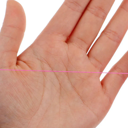 10M Pre-Inked Microblading Mapping String — Eyebrow Brow Marker Thread (White/Black/Pink) for Permanent Makeup