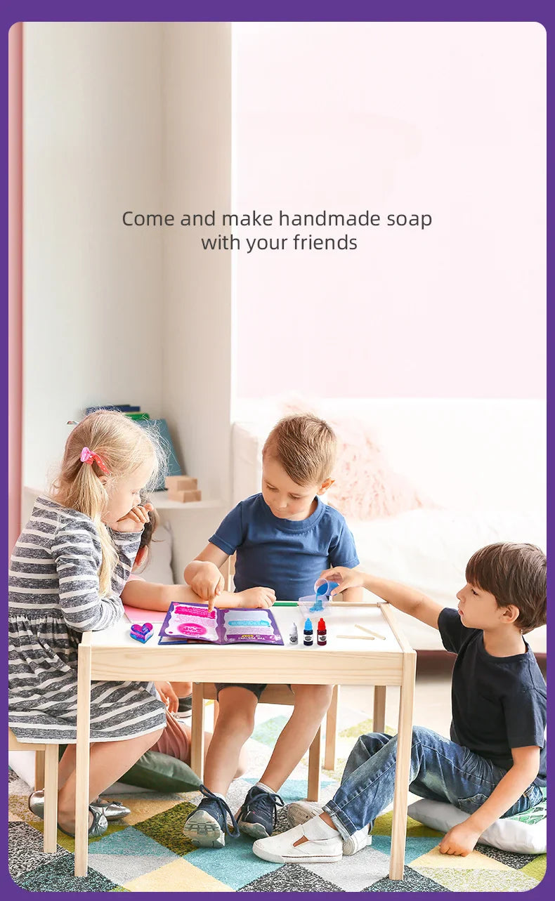 Children’s Magic Science Experiment Kit – DIY Soap STEAM Educational Toy for Kids & School Projects