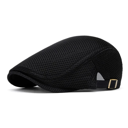 Camouflage Mesh Baseball Cap - Adjustable Outdoor Sun Hat for Men & Women