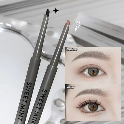 Sexy Rose Red Matte Eyeliner Pencil — Waterproof, Easy-to-Color Wine Red Eye Makeup Cosmetics (1pc)