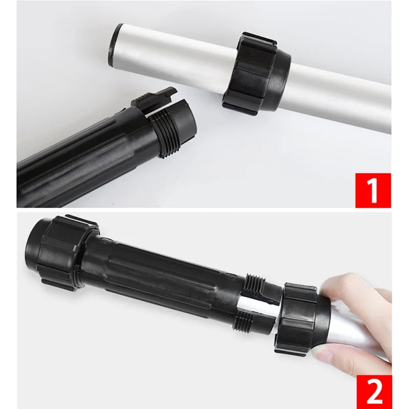 2 Pcs Aluminum Alloy Detachable Float Oars – Canoe Paddle Blade Replacement for Boat & Rafting