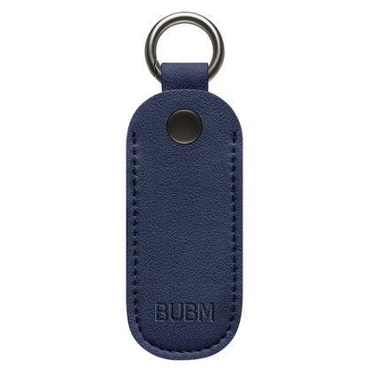 Leather USB Flash Drive Pouch — Protective Storage Case with Key Ring for U Disk, Memory Stick, and Digital Accessories