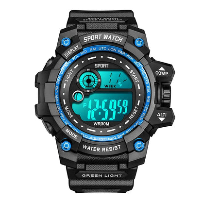 New Men's LED Digital Watches – Luminous, Waterproof Sport Watch for Men, Date Army Military Clock Relógio Masculino