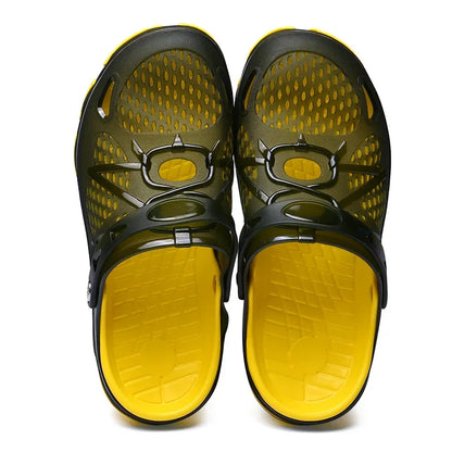 MAEDEF Men’s Summer Slippers – Anti-Slip, Wear-Resistant Comfortable Beach & Home Sandals