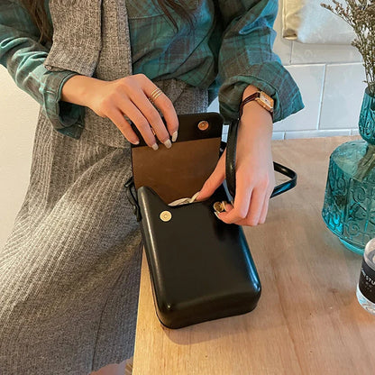 New Fashion PU Leather Handbags: Luxury Shoulder Crossbody Bags for Women - Large Capacity with Small Flap Phone Purse, Stylish & Practical
