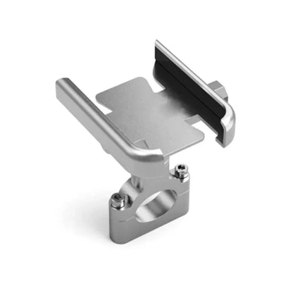 Aluminium Alloy Shockproof Mobile Phone Holder – Motorbike & Electric Car Navigation Mount for Riding & Delivery
