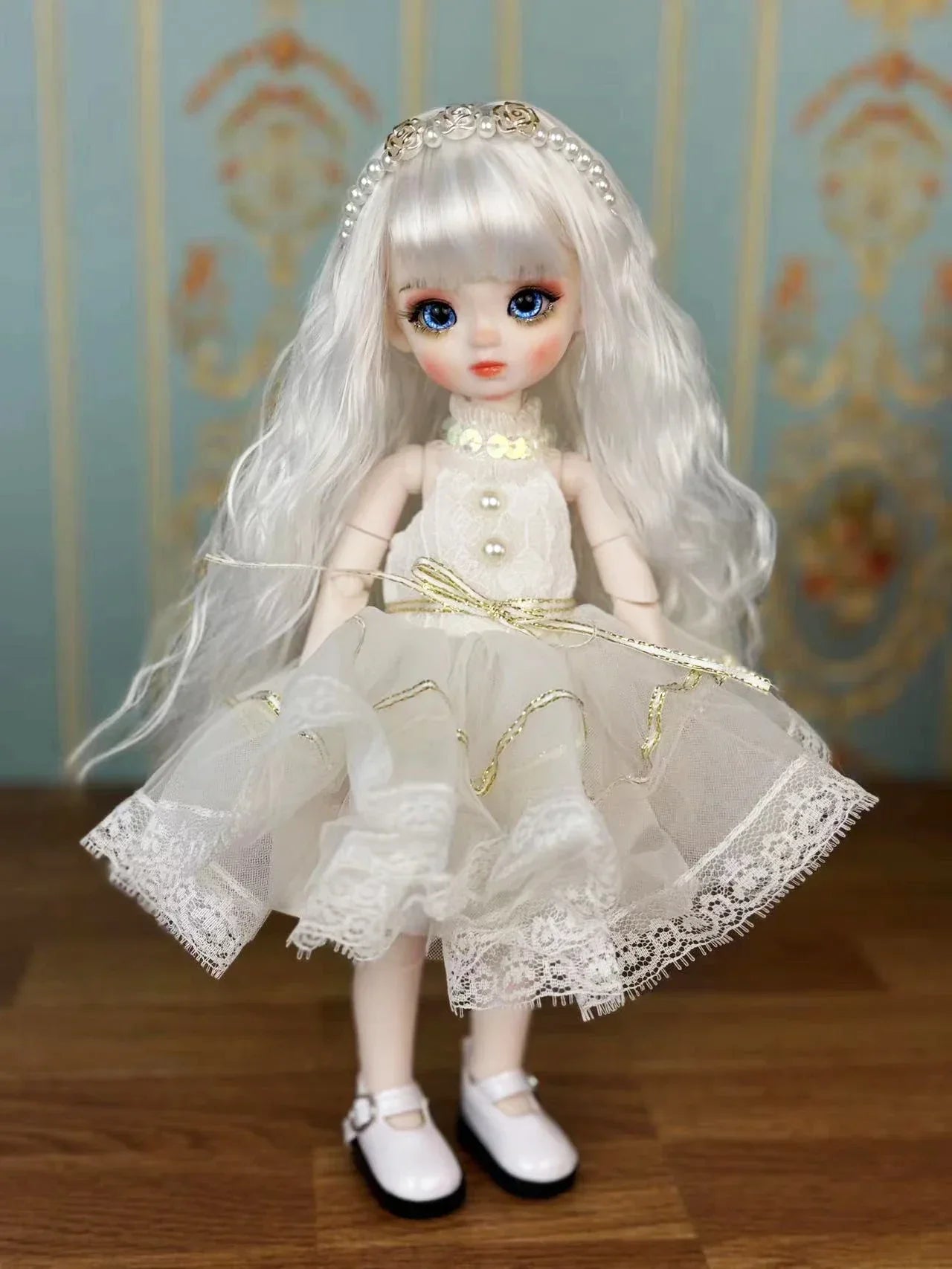 Sweet Doll 1/6 BJD Handmade 30cm Princess Doll – Makeup Doll for Girls Birthday Gift