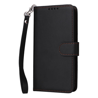 2-in-1 Magnetic Card Slot Leather Wallet Case for Xiaomi Redmi Note 13 Pro Plus, 12, 13C, 13T, C65 & POCO X6 5G – Stand Bag with Strap Cover