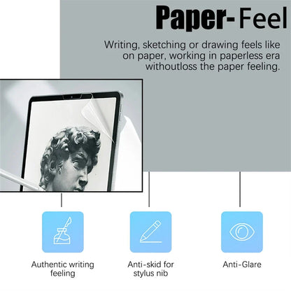 3Pcs Paper-Like Screen Protector for iPad Air & Pro – Compatible with 6th to 10th Gen (11", 12.9", 10.5")