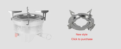 1.4L Backpacking Stove – Portable Propane Camp Burner with Red Tripod for Camping Cooking Gear