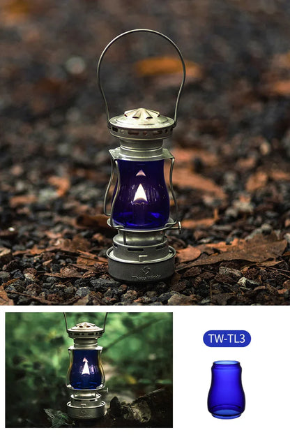ThousWinds Twilight Kerosene Camping Lantern – Portable Retro Oil Lamp for Outdoor Picnic and Backpacking